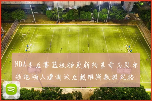 NBA季后赛篮板榜更新约基奇戈贝尔领跑湖人遭淘汰后戴维斯数据定格